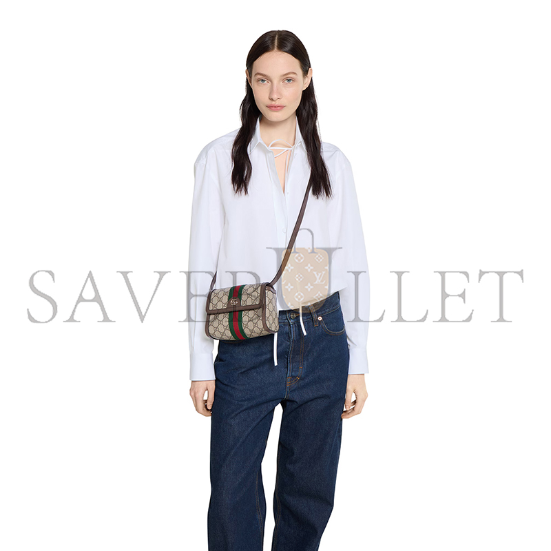 GUCCI OPHIDIA MINI SHOULDER BAG ‎838481 (20*15*5cm)